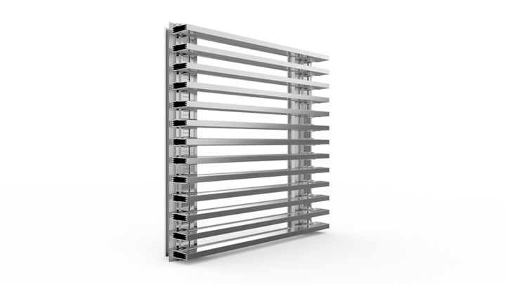  MLL Lamellenfassade Typ 745RR