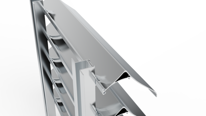  MLL Lamellenfassade Typ 756SWP1DB