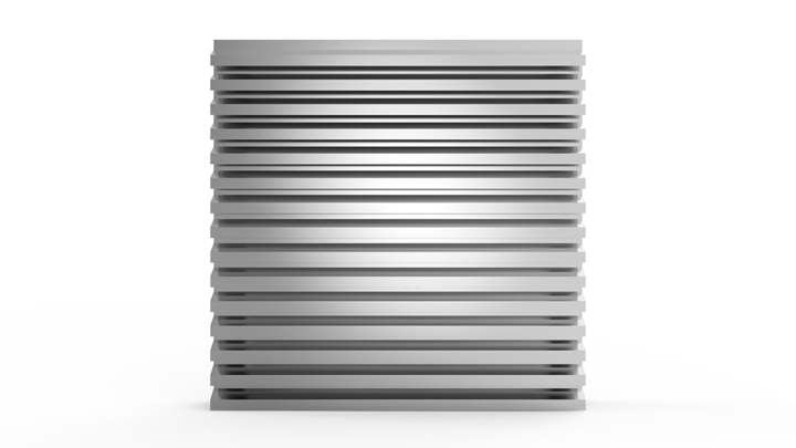  MLL Lamellenfassade Typ 626VFM