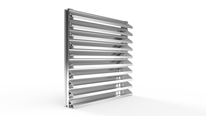  MLL Lamellenfassade Typ 626LL