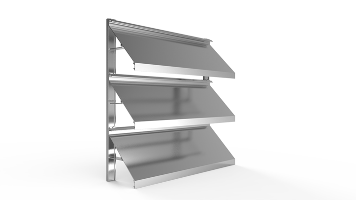  MLL Lamellenfassade Typ 734XLFmk