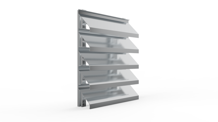  MLL Lamellenfassade Typ 736AU
