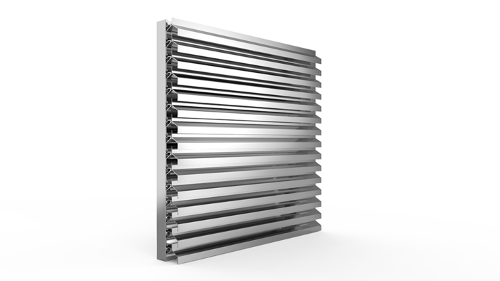  MLL Lamellenfassade Typ 626VFM