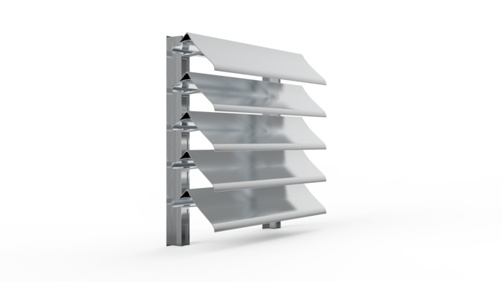  MLL Lamellenfassade Typ 756SWP1DB