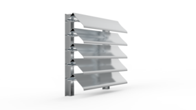  MLL Lamellenfassade Typ 756SWP1DB