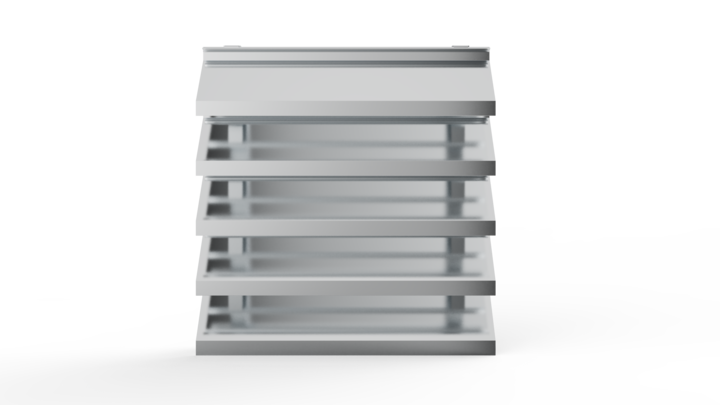  MLL Lamellenfassade Typ 736AU