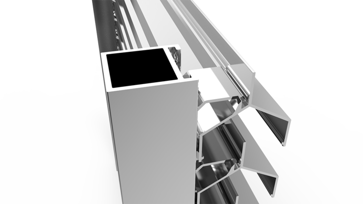  MLL Lamellenfassade Typ 626VFM