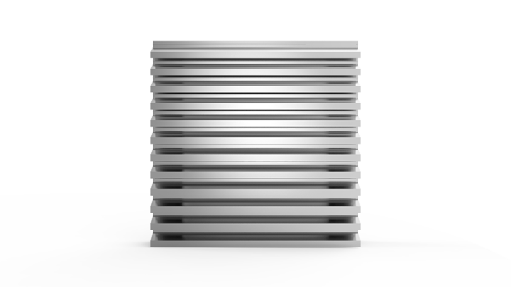  MLL Lamellenfassade Typ 627VFM