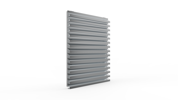  MLL Lamellenfassade Typ 516geAU
